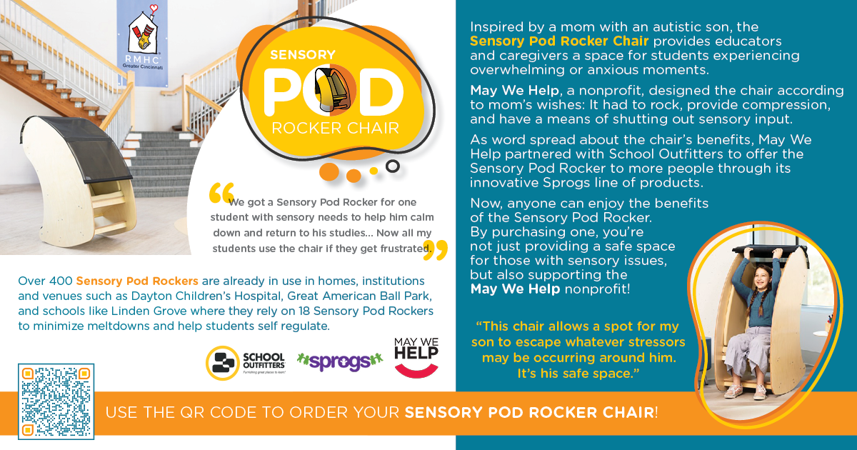 Sensory Pod Rocker Chair Graphic